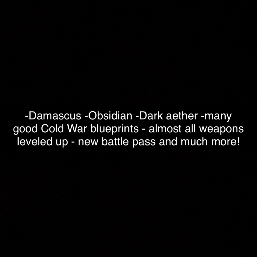 Call of Duty account